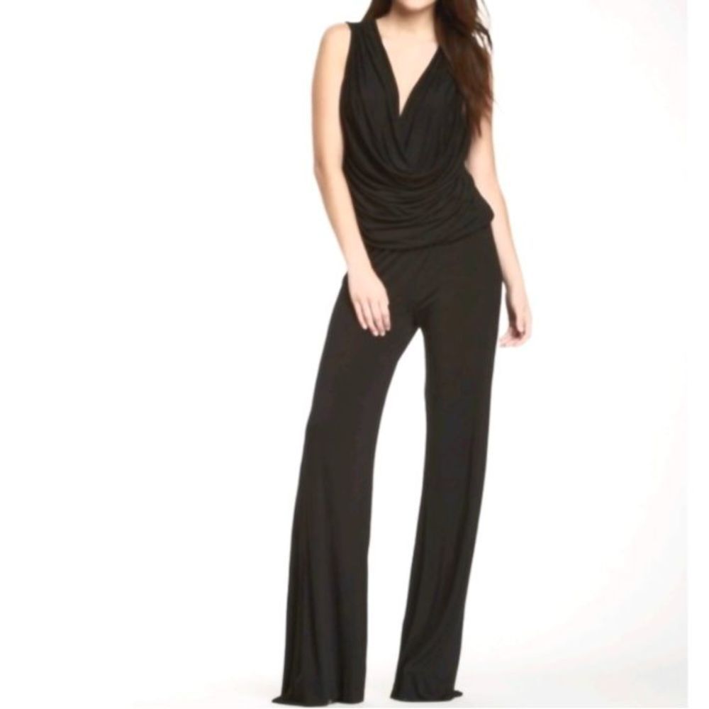 Young Fabulous & Broke Black Lisle Jumpsuit Size M